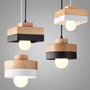 Wooden Pendant Light